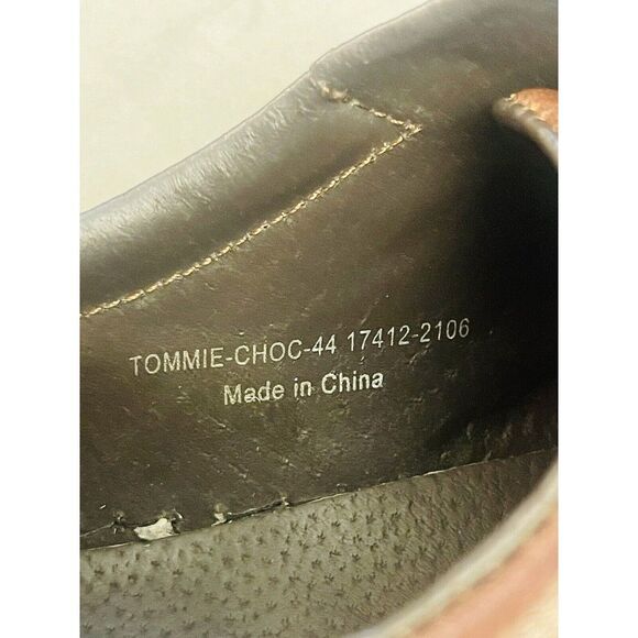 Spring Step Men Shoes Tommie Chocolate Brown Leather Men Sz 44 US 10.5 - Picture 10 of 16